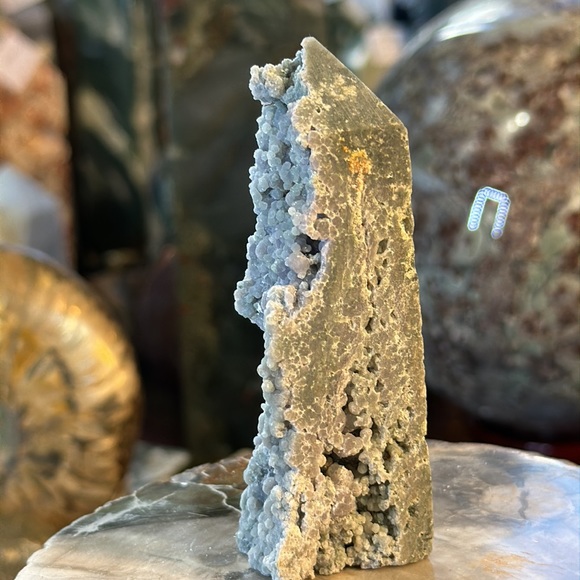 🎄SALE🎄Grape Agate 4 Sided Crystal Point! - Picture 7 of 8